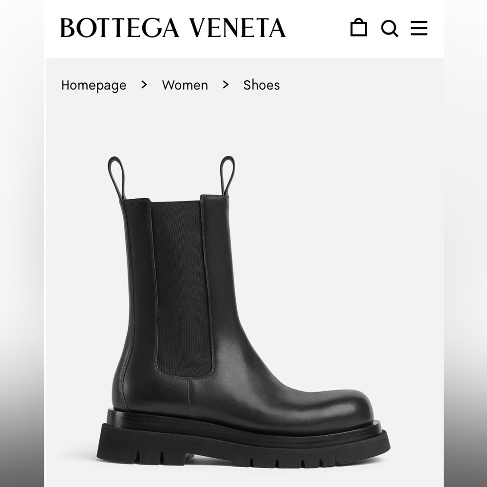 Bottega Venetia Lug Sole Boots - read!